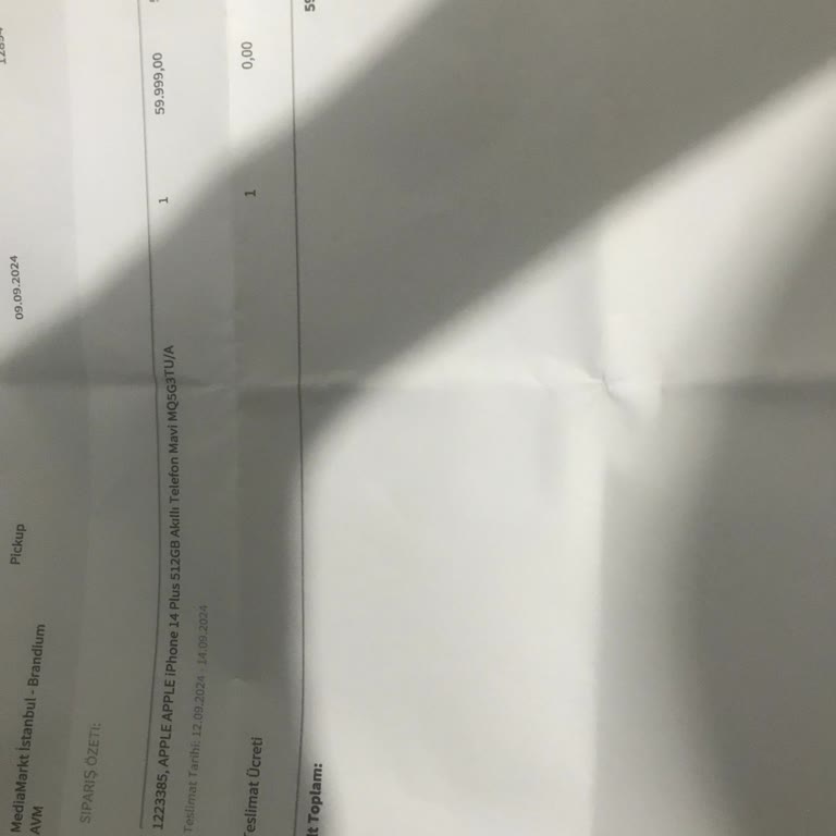 Media Markt İphone Zamdan Dolayı Siparişin İptal Edilmesi Hakk.