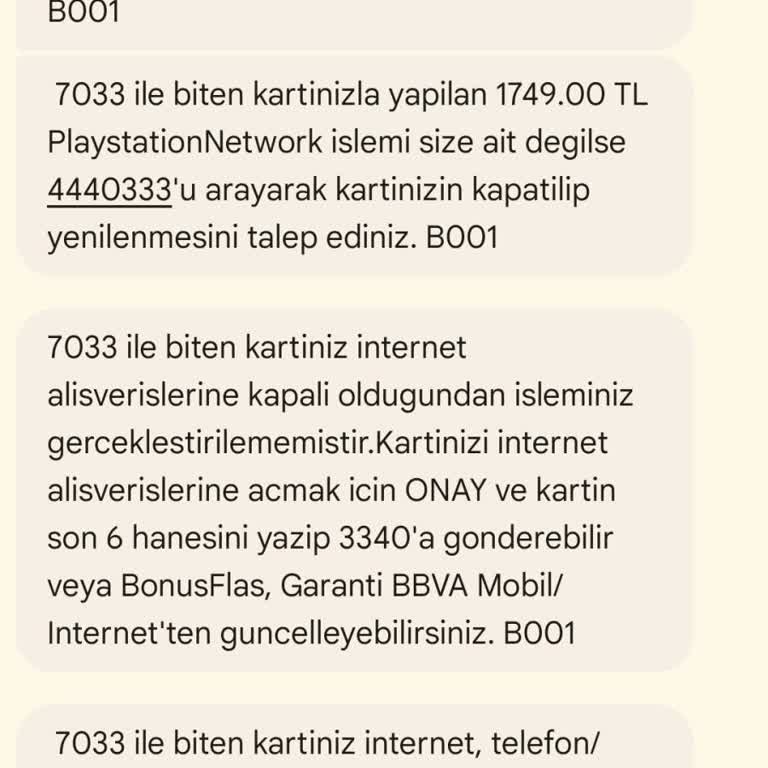 Garanti BBVA Bankası... Güvenlik Açığı Var Çözüm Bekliyorum