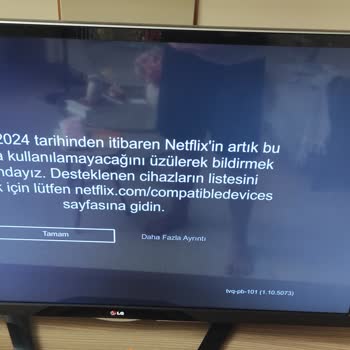 Netflix'in Artık Bu Cihazda Kullanılamayacak