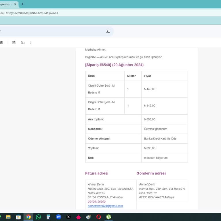 ThreeBros Akaretler Ürün Etiket Ve Marka Bilgisi Eksikliği