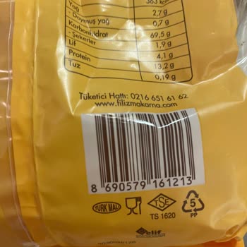 Filiz Makarna Paket Makarna Kalite Sorunları