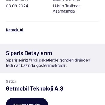 Teknosa Getmobil Satıcısı Yenilenmiş Cihaz Pişmanlık...