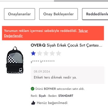 Boyner Markasının Tüketiciyi Aldatması