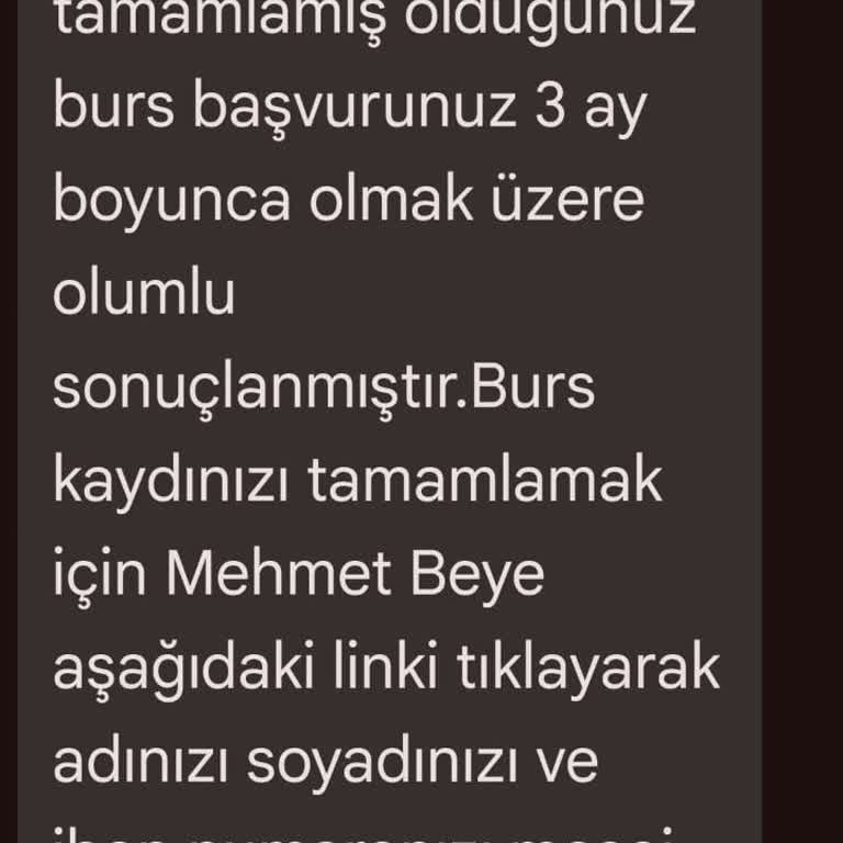 Genciz Biz (Burs Başvurusu) Gencizbiz Kimlik Bilgilerimle Yapılan Hiçbir İşlemden Sorumlu Değilim