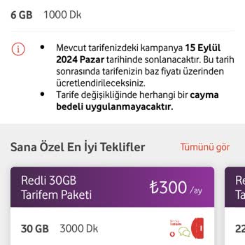 Vodafone'un Zorunlu Tarife Değişikliği ve Yüksek Fatura Sorunu