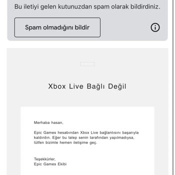 Epic Games Hesabım Çalındı Bilgileri Değiştirildi