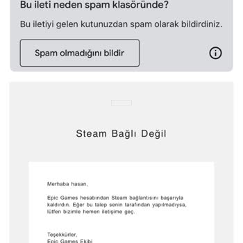 Epic Games Hesabım Çalındı Bilgileri Değiştirildi