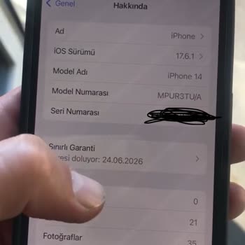 iPhone Apple 14 Cihazımın Fabrika Üretim Hatası Olması.