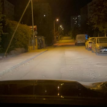 Çankaya Belediyesi Bitmeyen Yol Çalışması