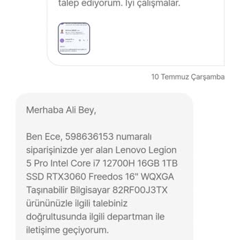 Hepsiburada Kullanılmış Laptop Gönderdi İade Almıyor