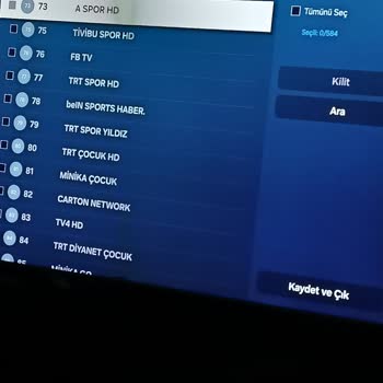 Samsung QLED Kanal Tasıma Hatası