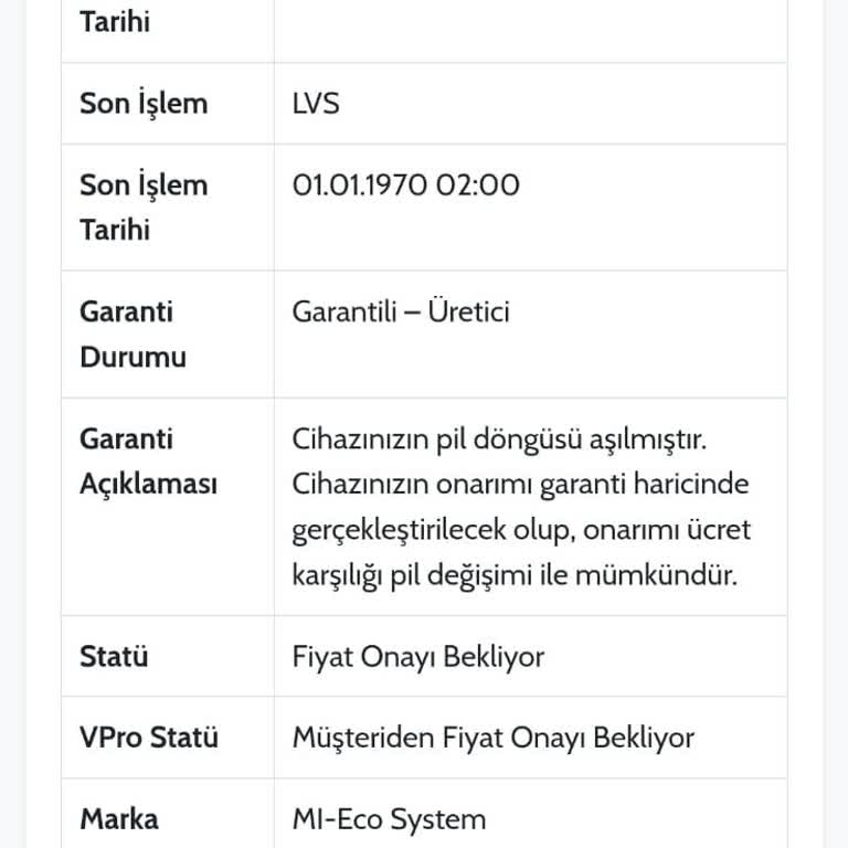Trendyol'dan Alınan Şarjlı Robot Süpürge Garanti Sorunu