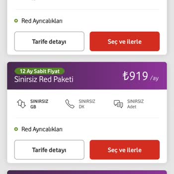 Vodafone'dan Uygun Tarife Beklerken Hayal Kırıklığı