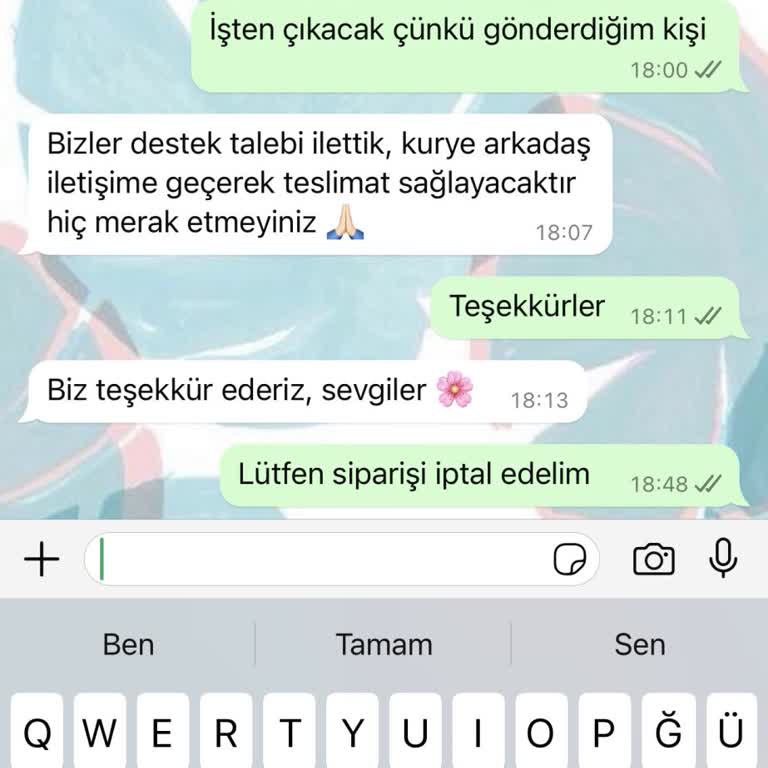 Lilyana Flowers Verilen Saat Diliminde Teslim Edilmeyen Ve Muhatap Bulunamayan Firma
