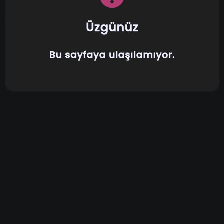 Yurtiçi Kargo Kontrol Takibini Yapamıyorum Sayfa Yüklenmiyor Diyor
