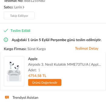 Trendyol Satıcı Güvenliği Lerin!