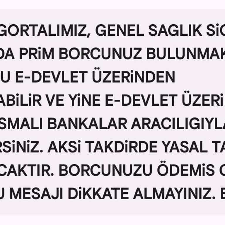 SGK'nın Gece Mesajları Ve Emeklilik Sistemine Şikayet
