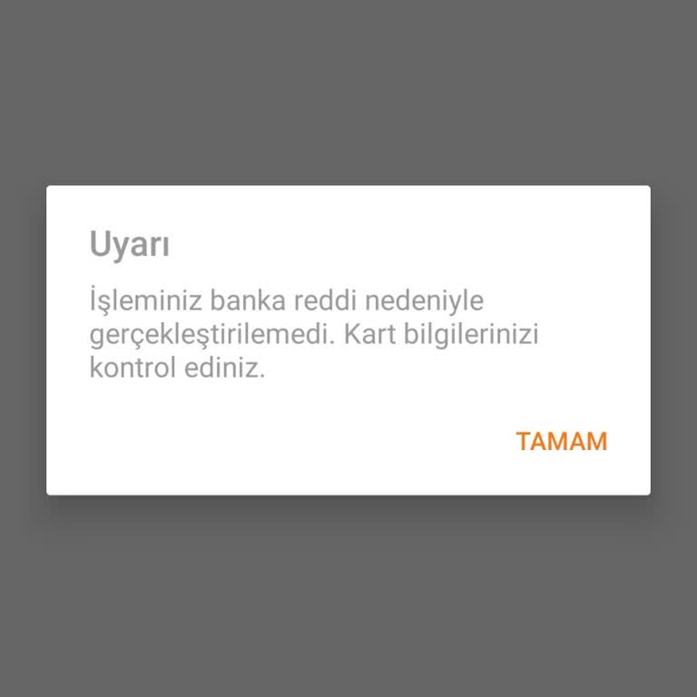 Halkbank Banka Kartı Reddi