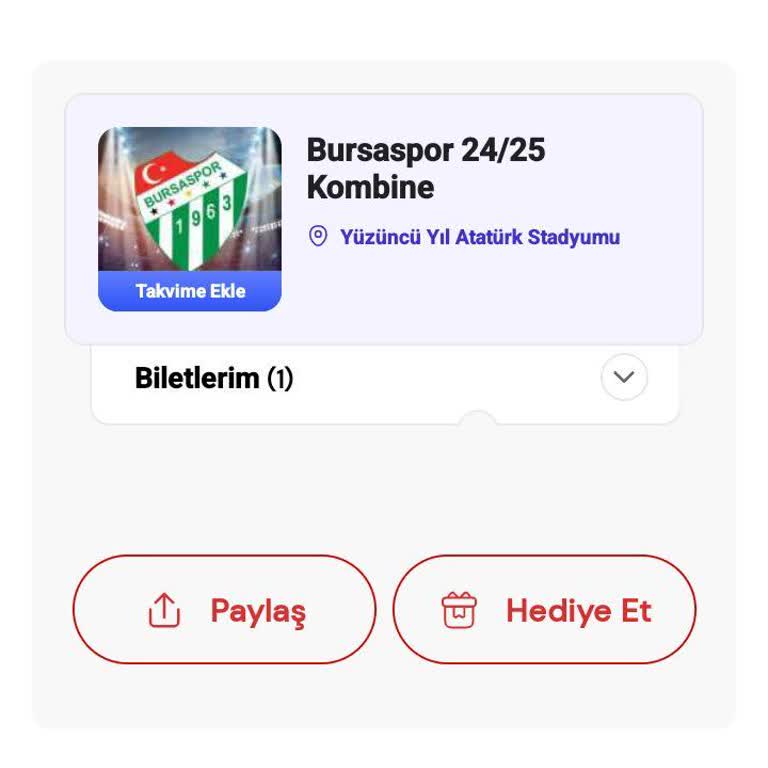 Passolig Kombine Bulunamadı Hatası