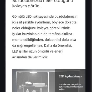 Siemens Buzdolabı LED Işığı