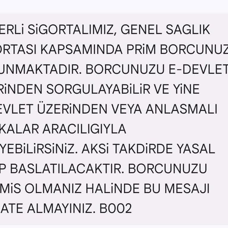 SGK GSS Prim Borcu Yasal Takip