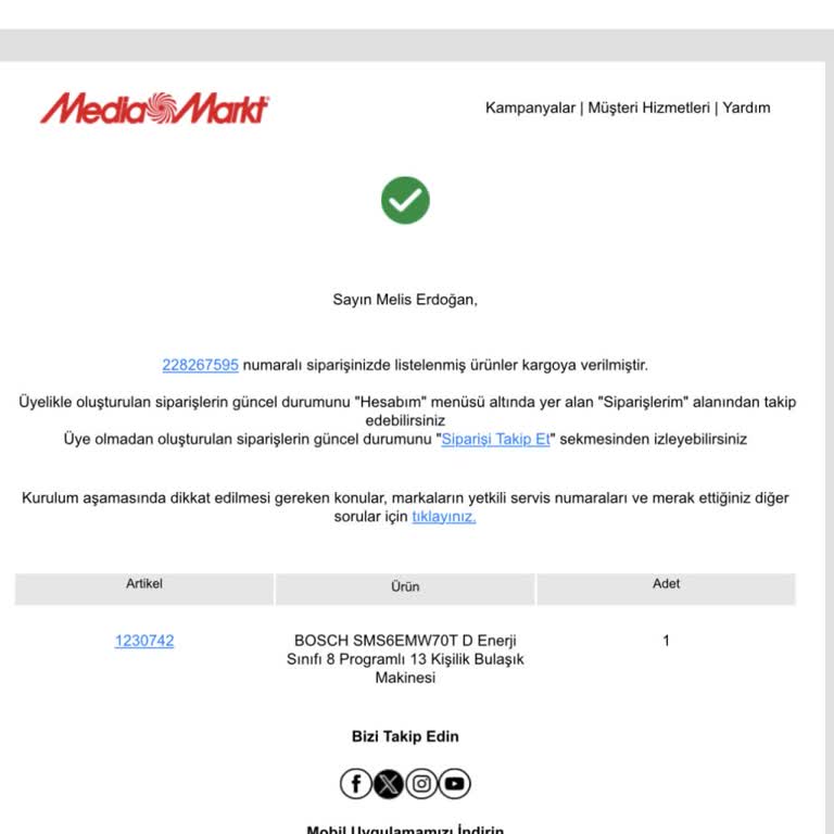 Media Markt Teslimatımı Yapmıyor Neden