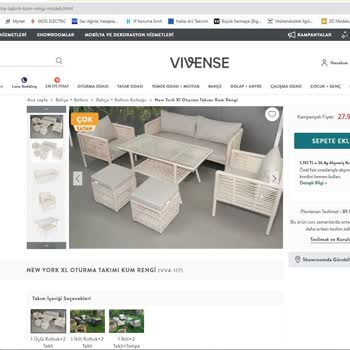 Vivense Zorla Ürünü İptal Etti Ve Fahiş Fiyata Tekrar Satışa Sundu