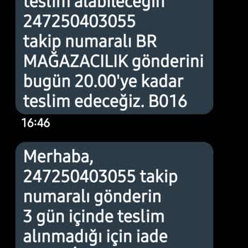 Sendeo Kargo. Teslim Alamadan İade Yaptı.