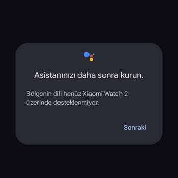 Xiaomi Watch 2 Asistan Ve Spotify Sorunları