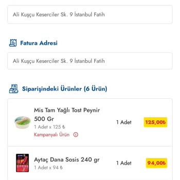 Şok Market İademi Yapmıyor