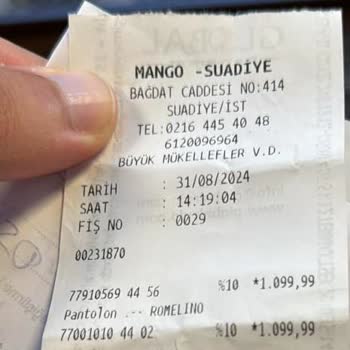 Mango Suadiye Mağazasında Yaşadığım İade Sorunu Ve Müşteri Hizmetleri Deneyimi