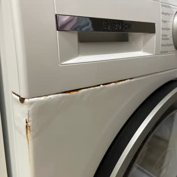 Bosch Çamaşır Makinesi Paslanması.