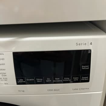 Bosch Çamaşır Makinesi Paslanması.