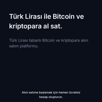 BTCTURK Den Paranızı Alın Girmeyin