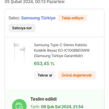 Samsung Akg Kulaklık Sararması Sorunu Çözüm Bekliyorum