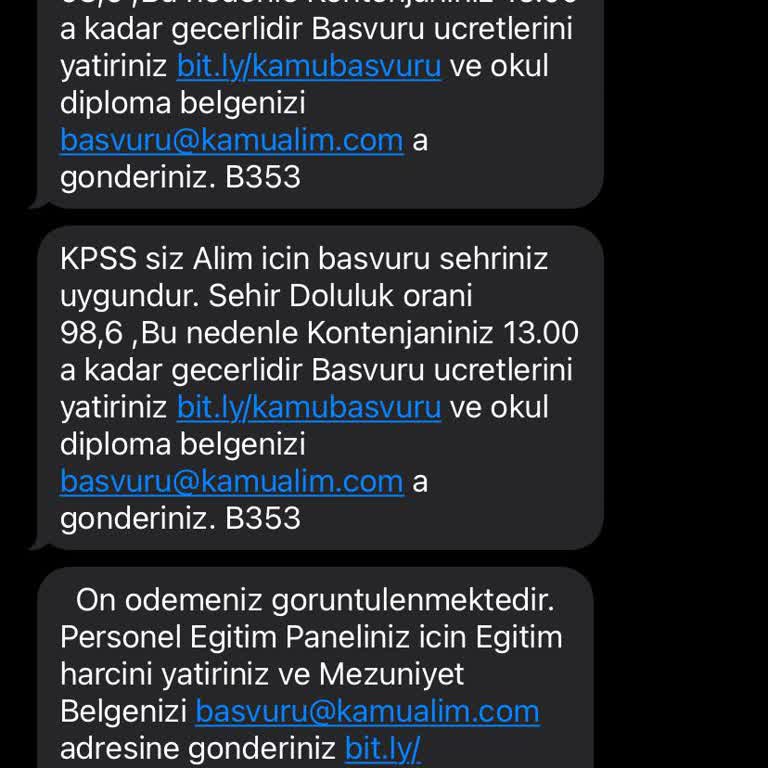 Kamualim.com Para İadesi İstiyorum!