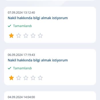TurkNet Nakil İşlemi Problemi
