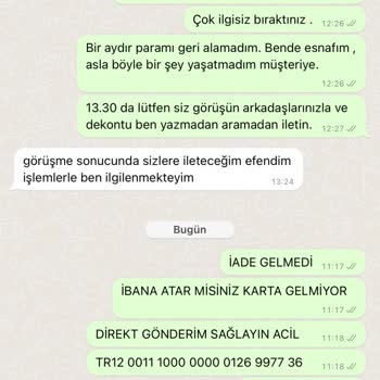 Yonka Müzik Market Mikrofon İade Ettim Paramı İade Etmiyorlar