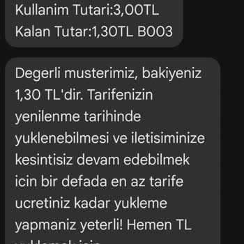 Vodafone'dan Anlamsız ve Haksız Kesintiler