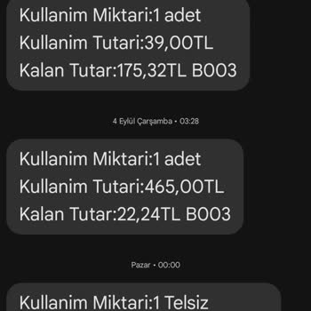 Vodafone'dan Anlamsız ve Haksız Kesintiler