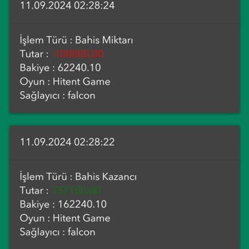 Betpark Kazandığım Kazanç Admin Tarafından Silindi