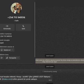 Htxkes.com WhatsApp İle Gelen Mesajın Benimle Bir İlgisi Yoktur