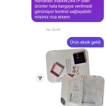 Flu Aksesuar Eksik Ürün Ve Muhatap Bulamamak