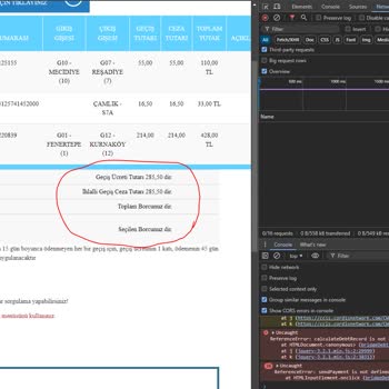 YSS Köprüsü Ve Kuzey Çevre Otoyolu İşletmesi Ödeme Sorunu