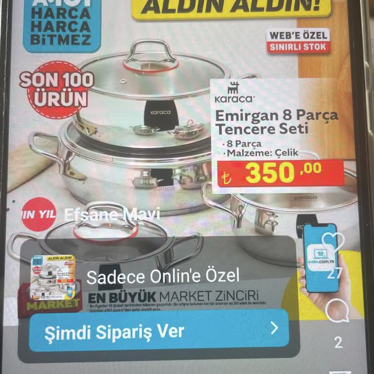 A101online.magazalarzincirim.com Yanlış Fiyatlandırma Ve Karttan Fazla Çekim Sorunu!