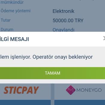 1xBet Çekim Yaptığım Para Hesabıma Geçmedi