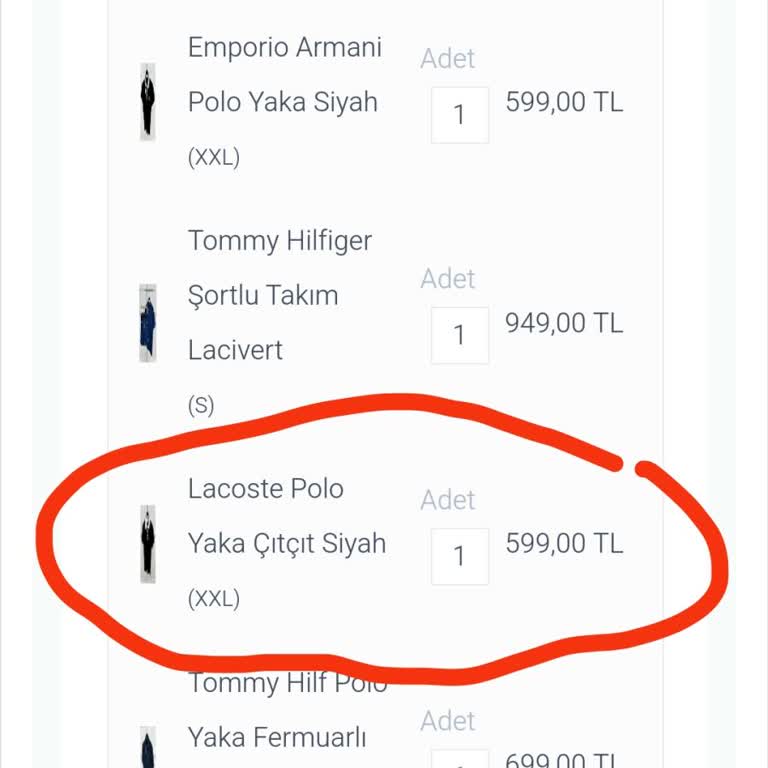 Beta Premium Wear Ürün Eksik Gönderdi