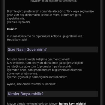 Orjinaldiploma.com Firmasıyla Yaşadığım Olumsuz Deneyim