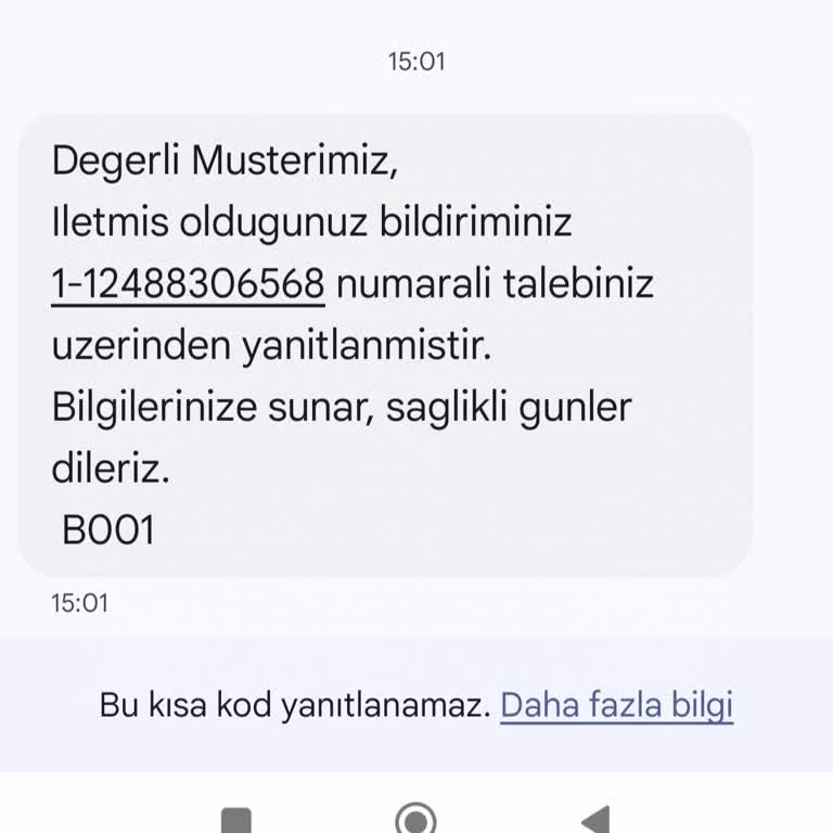 Türk Telekom Müşteri Hizmetleri İlgi Sıfır