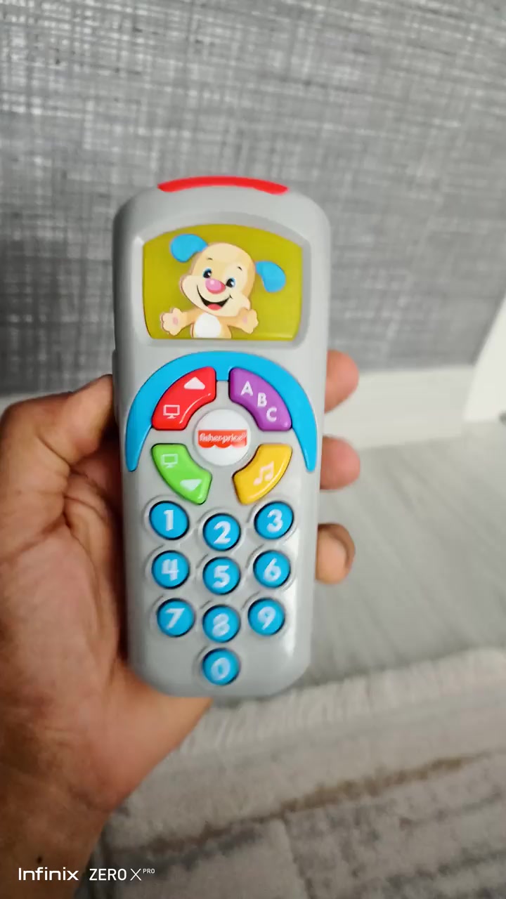 Fisher-Price Animated Puppy Phone Malfunctioning with Annoying Sound, Baby Refuses to Play video cover